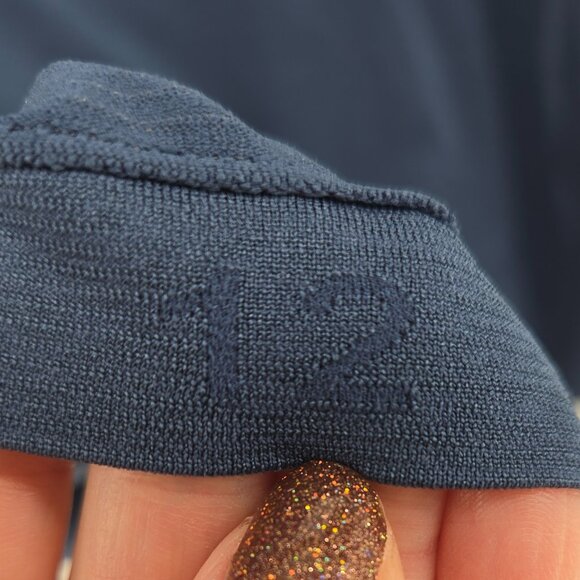 NWT Lululemon Swiftly Relaxed Long-Sleeve Shirt Updated Fit - 12 Blue Twill - Picture 8 of 8